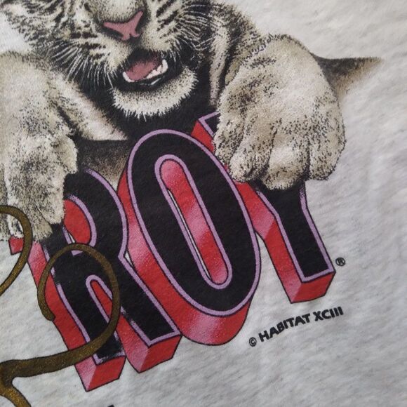 Vintage Siegfried & Roy Mirage Tiger King Joe Exotic Tank Top - Picture 4 of 9